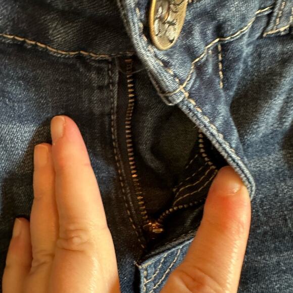 Democracy‎ artisan crafted women’s capri jeans size 8 - Picture 5 of 10